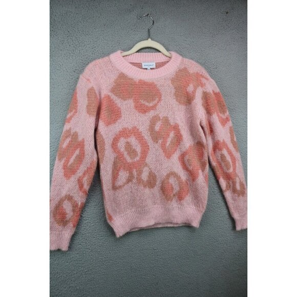 Bianco & Blu Mohair Blend Italian Sweater-Size Medium-Soft - Picture 1 of 10